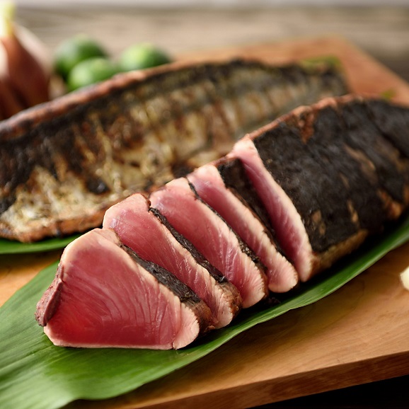 写真：『土佐龍神丸藁焼き鰹たたき定食 』